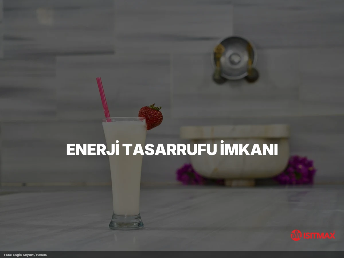 Hamam ısıtmasında enerji tasarrufu — zamanlayıcıyla kullanım saatlerine göre çalıştırma