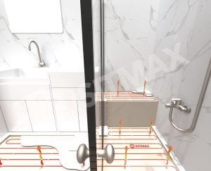Banyo Yerden Isıtma Kablolu Sistem - 17