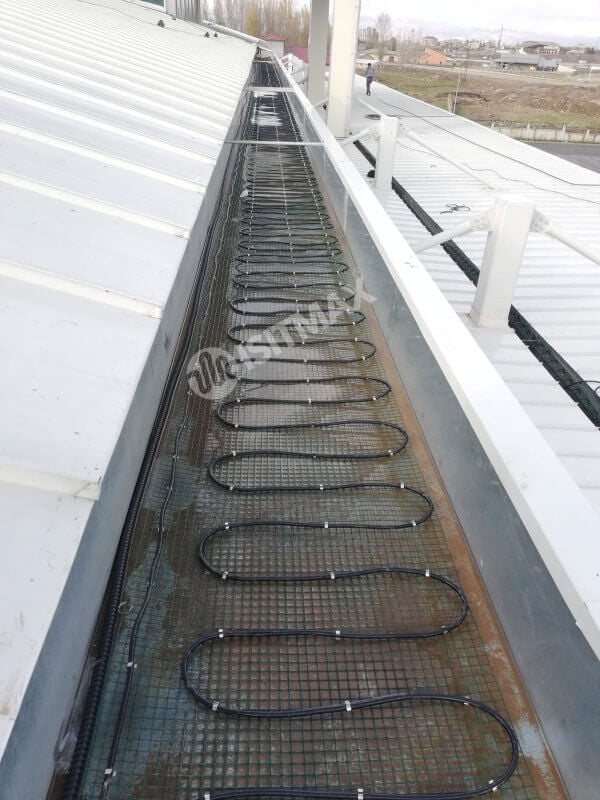 Çatı Oluk Dere ısıtma - 7