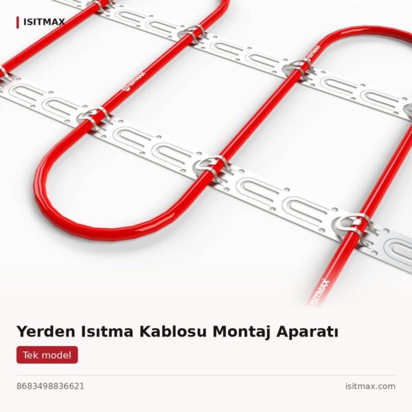 Yerden Isıtma Kablosu Montaj Aparatı