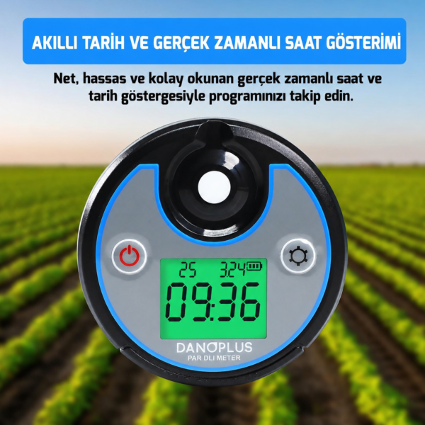 PAR-PPFD-DLI Işık Ölçer