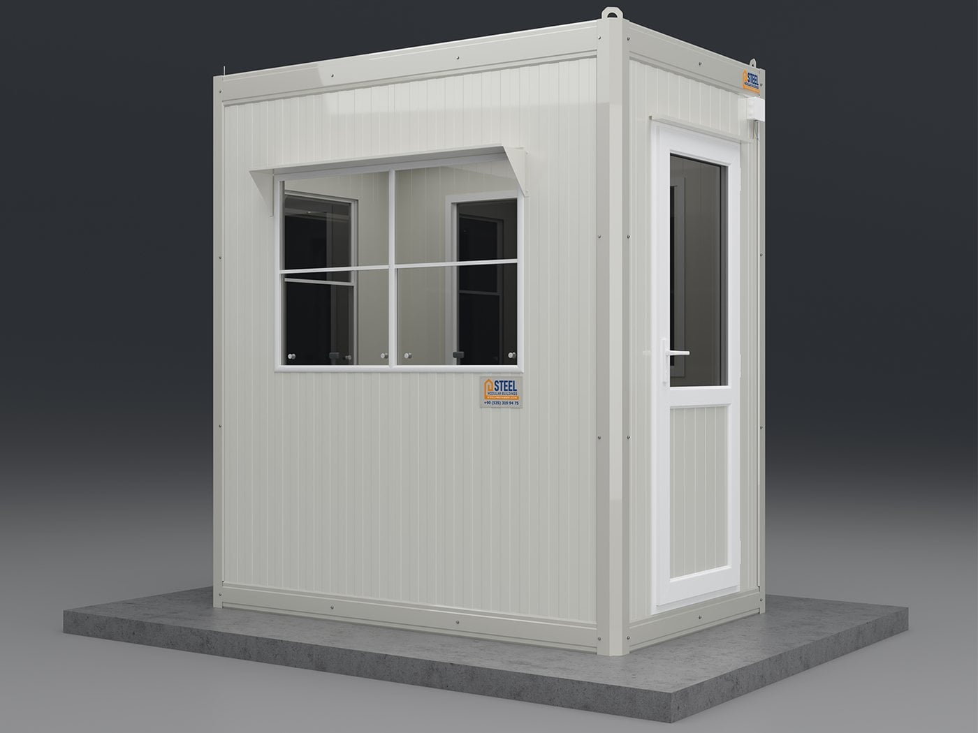 Sandviç panel kabin 130x210