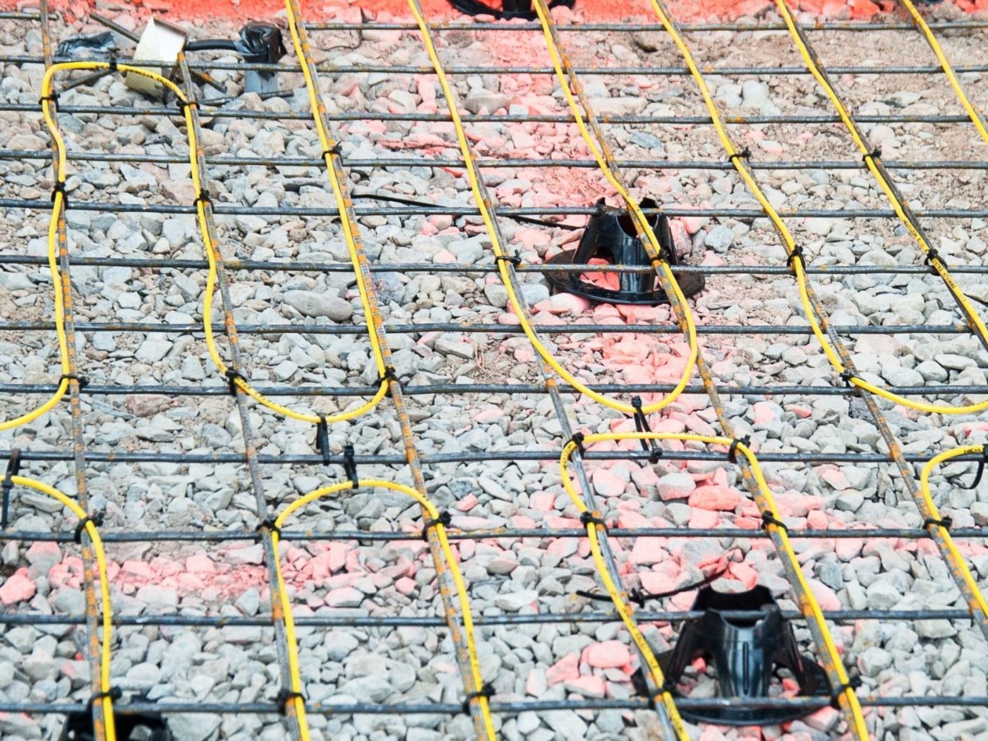 Soğuk hava deposu döşemesinde beton altı ısıtma kablosu
