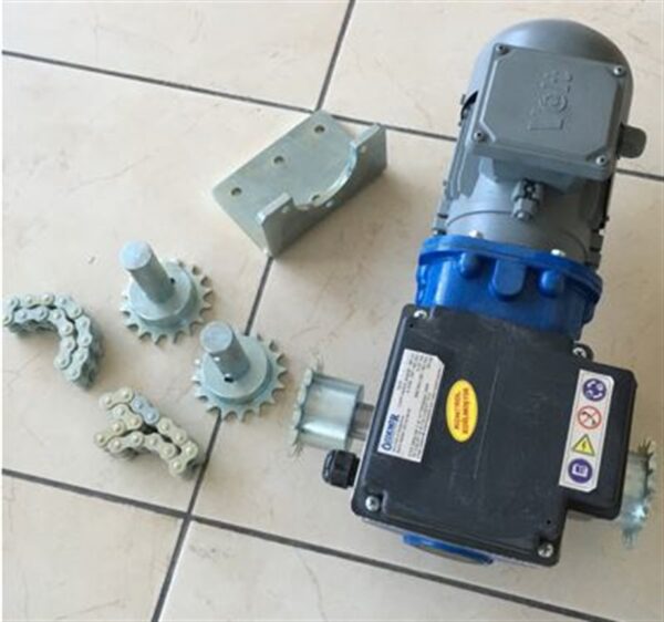 Perde Motoredüktörü 0,75 kW — 5,2 dev/dk (3 faz)