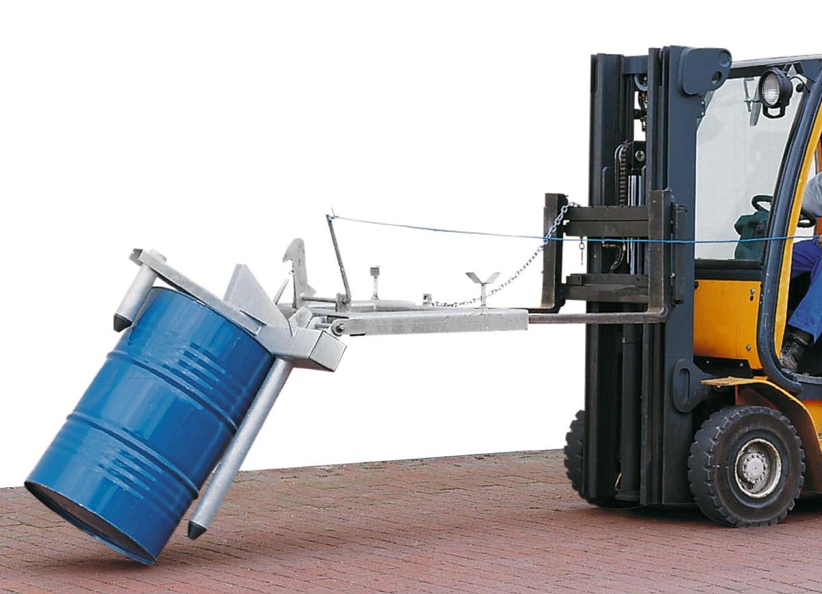 Forklift varil aparatı 4