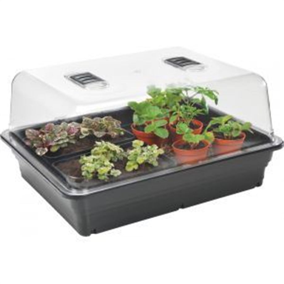 Isıtmalı Mini Sera 52 × 42 × 28 cm — 22 W