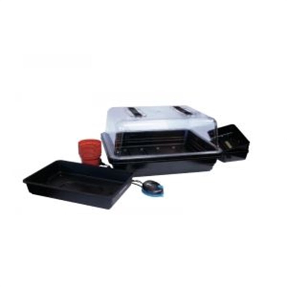 Sıcaklık Ayarlı Isıtmalı Mini Sera 52 × 42 × 28 cm — 50 W